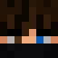 xiHotBlue Minecraft skin head